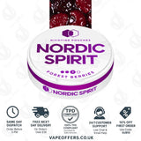 Nordic Spirit Nicotine Pouches Forest Berries Strong 