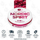 Nordic Spirit Nicotine Pouches Raspberry Strong 