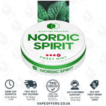 Load image into Gallery viewer, Nordic Spirit Nicotine Pouches Sweet Mint Extra Strong 
