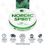 Load image into Gallery viewer, Nordic Spirit Nicotine Pouches Sweet Mint Regular
