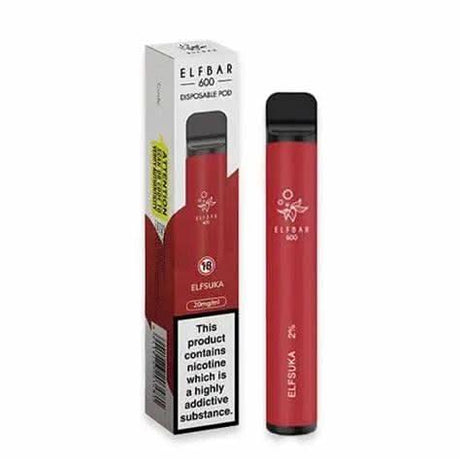 Elf Bar 600 Vape - Exclusive Box Deal of 10 for £35 | Diverse Flavours