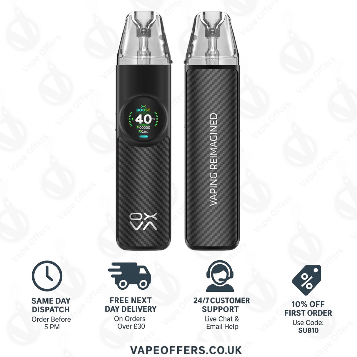 Oxva NeXlim Pod Vape Kit - Black Warrior 
