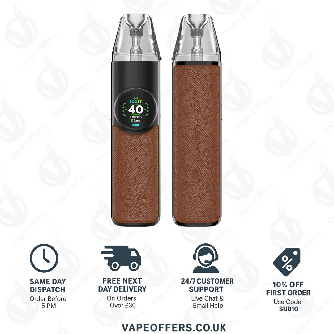 Oxva NeXlim Pod Vape Kit - Dark Brown