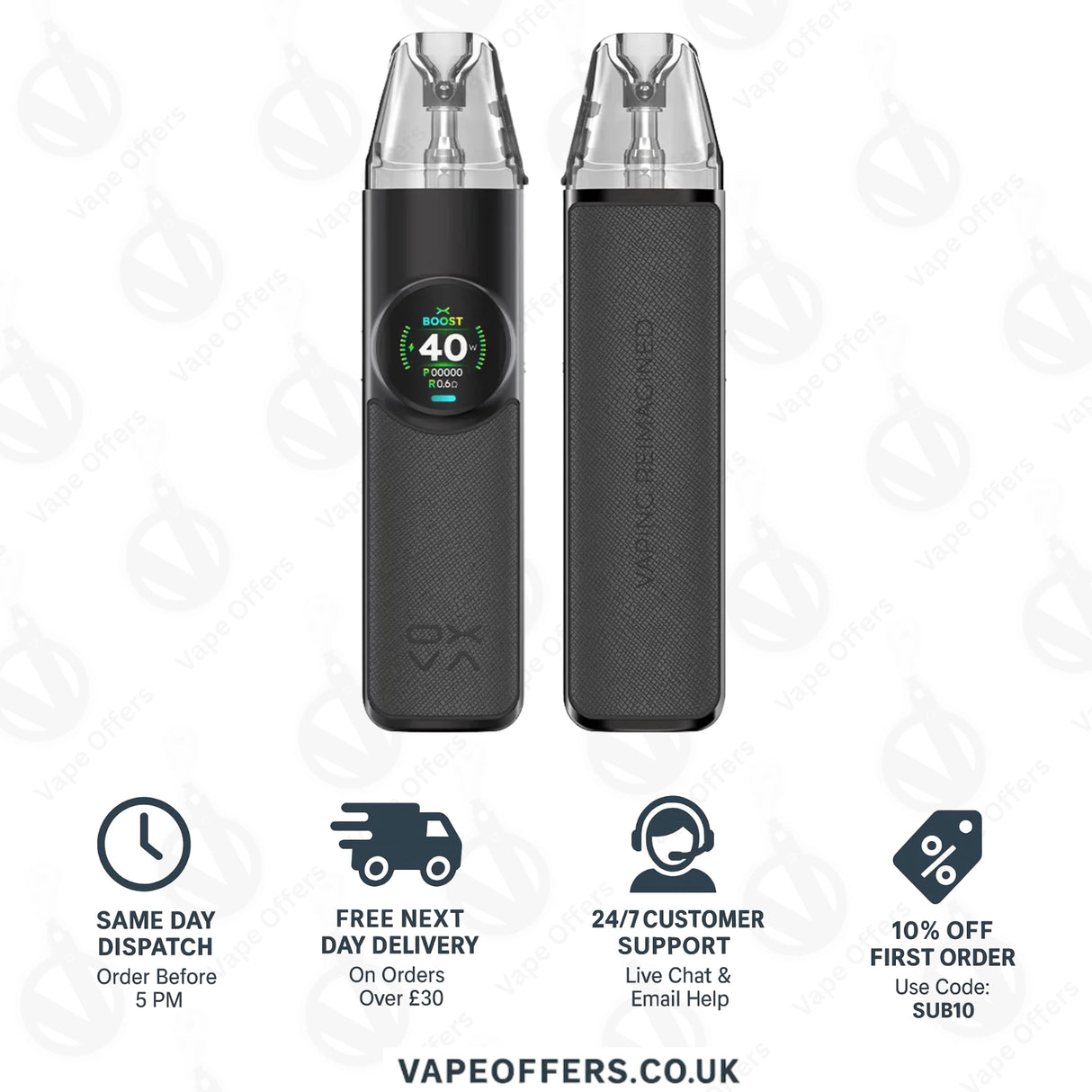 Oxva NeXlim Pod Vape Kit - Dark Grey 