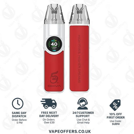 Oxva NeXlim Pod Vape Kit - Glory Red 