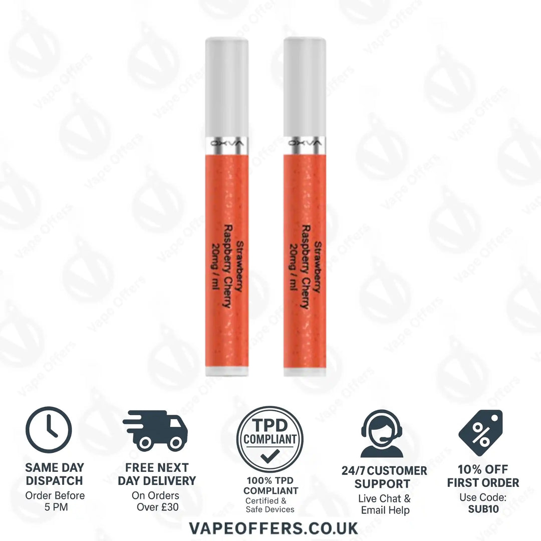 Oxva SlimStick Prefilled Cartridges Strawberry Raspberry Cherry