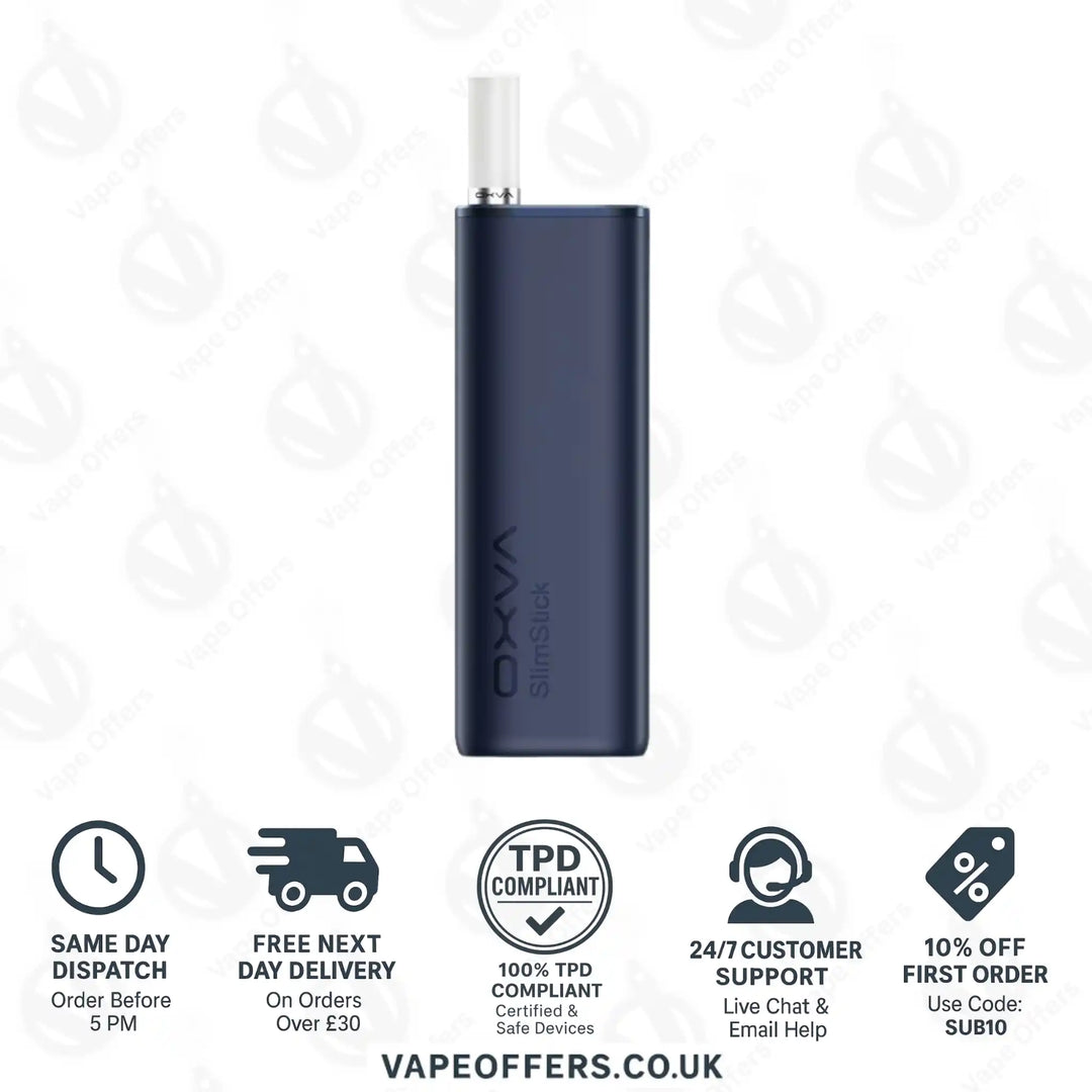 Oxva SlimStick Prefilled Pod Cartridge Kit Blue with Blueberry