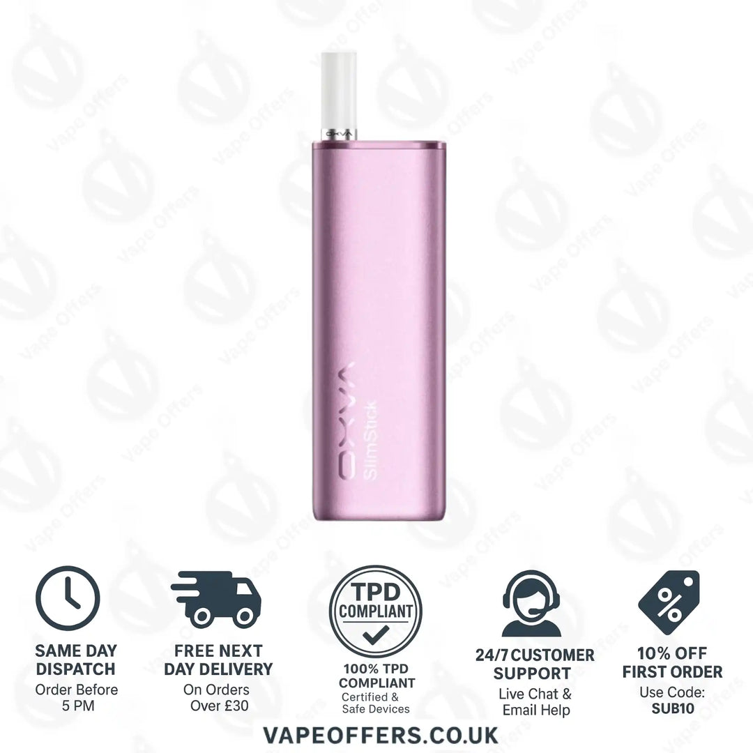 Oxva SlimStick Prefilled Pod Cartridge Kit Pink with Watermelon