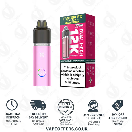 Oxva Tasteflex SL 12K Prefilled Pod Kit Watermelon Strawberry