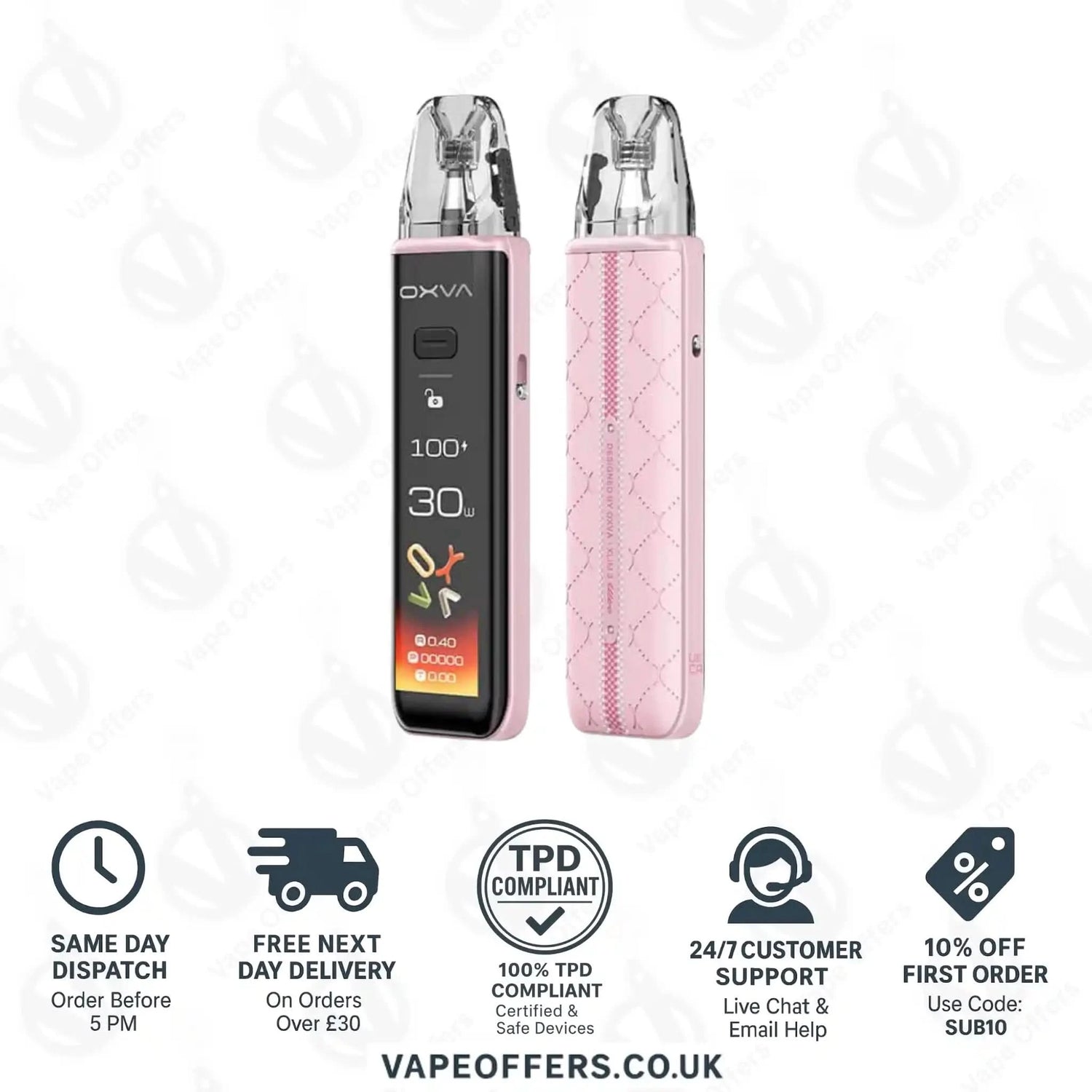 Oxva Xlim 3 Ultra Pod Kit Cherry Pink 