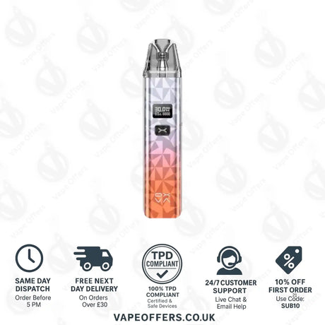 Oxva Xlim Classic Edition Pod Kit Orange Silver