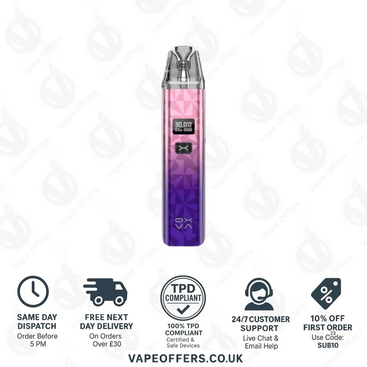 Oxva Xlim Classic Edition Pod Kit Purple Pink