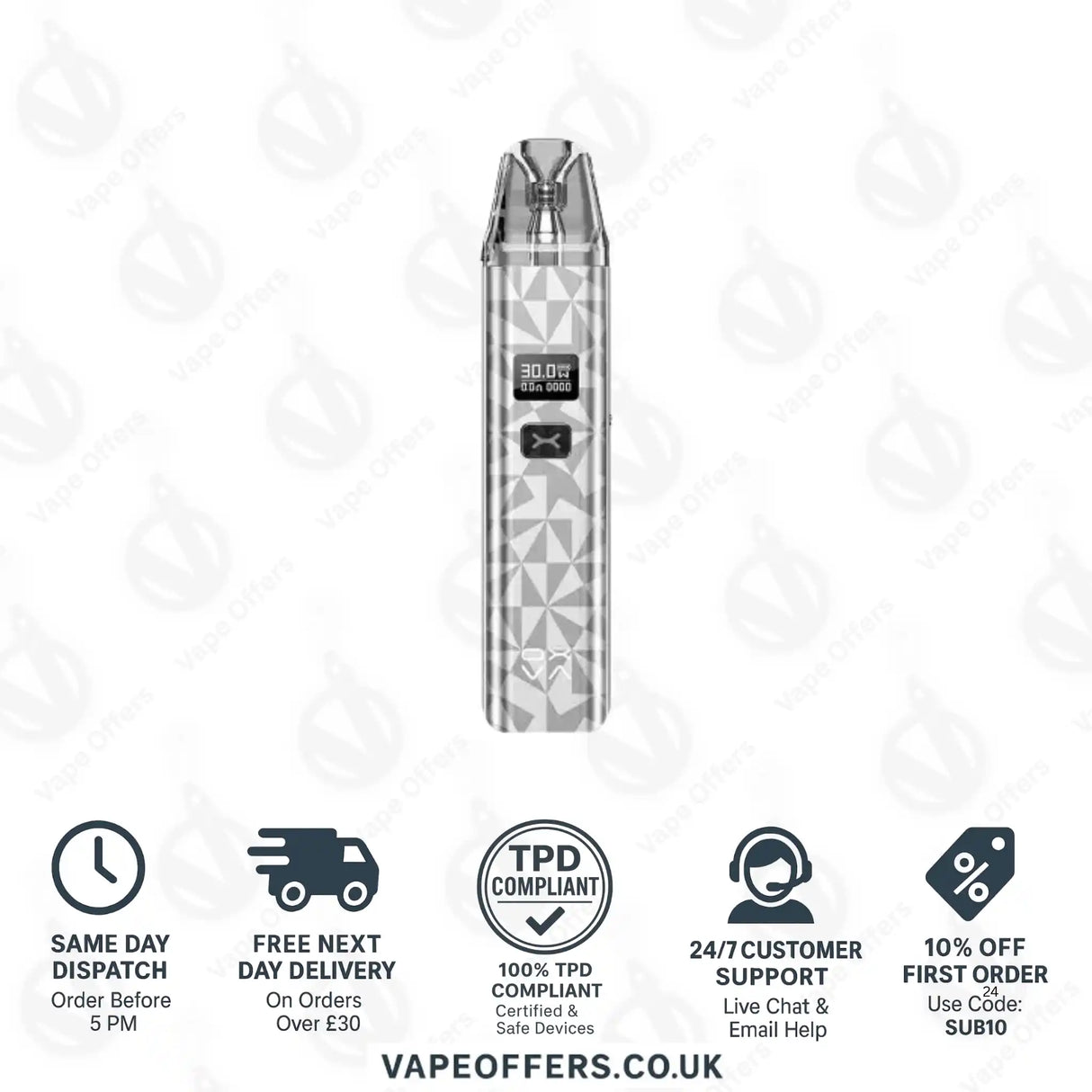 Oxva Xlim Classic Edition Pod Kit Silver