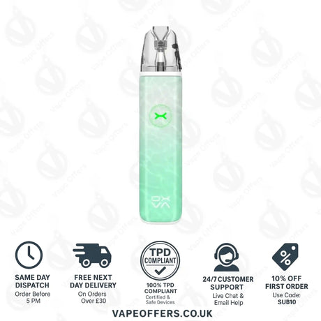 Oxva Xlim Go 2 Pod Kit Green Ripple