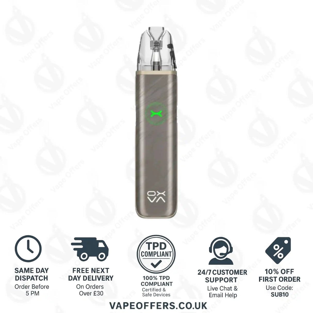 Oxva Xlim Go 2 Pod Kit Light Brown Shadow