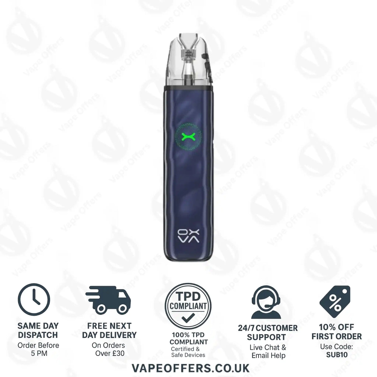 Oxva Xlim Go 2 Pod Kit Metal Blue