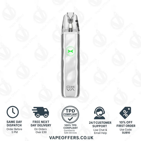 Oxva Xlim Go 2 Pod Kit Metal Silver