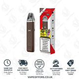 Oxva Xlim Go Pod Vape Kit Dark Brown