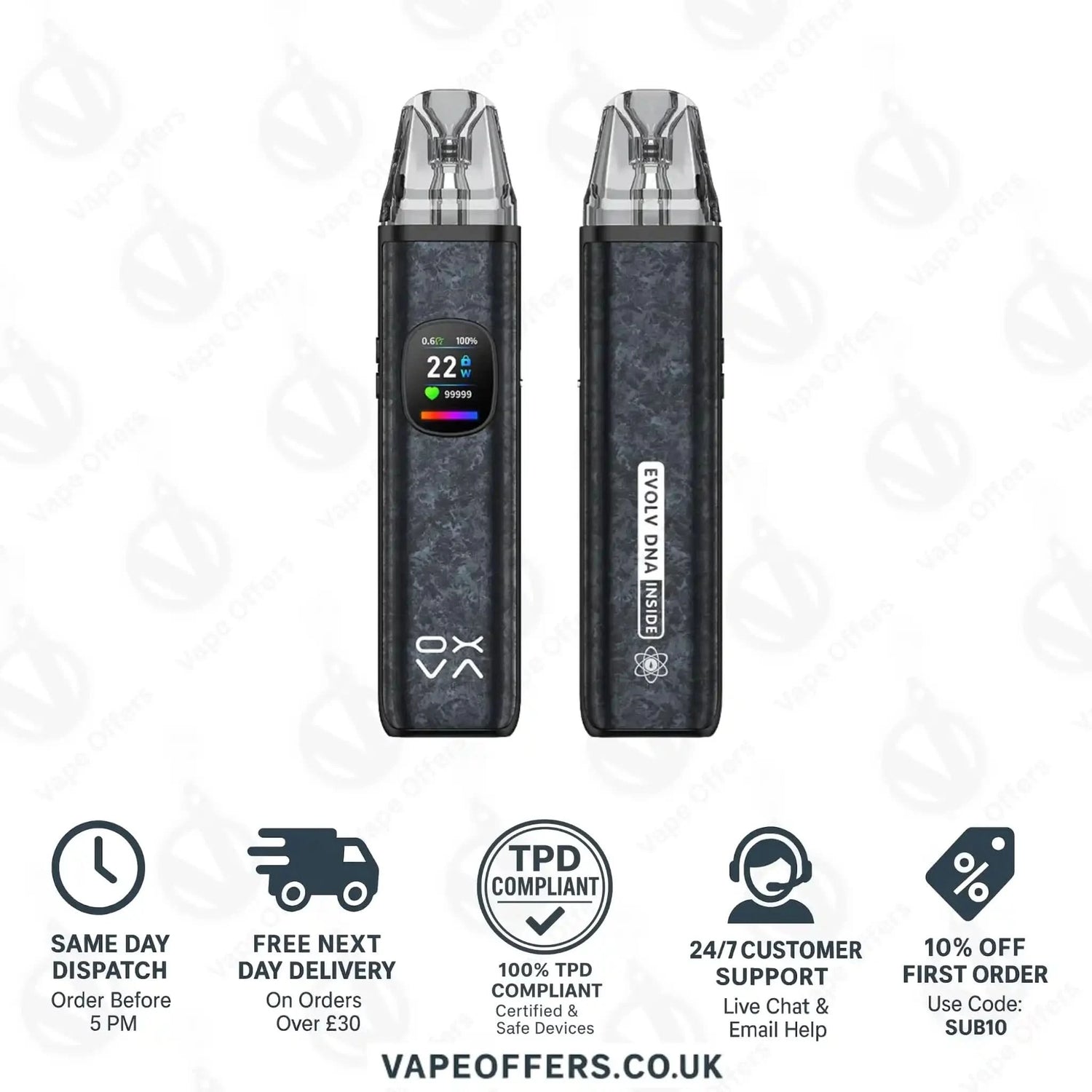 Oxva Xlim Pro 2 DNA Pod Kit Frost Titanium Blue 