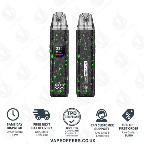 Oxva Xlim Pro 2 DNA Pod Kit Luminous Forged Carbon Fiber