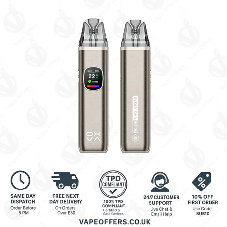 Oxva Xlim Pro 2 DNA Pod Kit Silk Brown