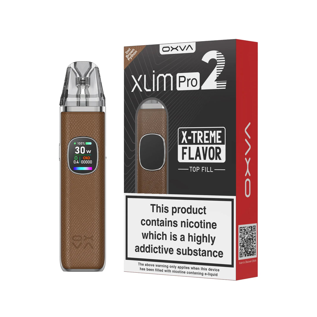 Oxva Xlim Pro 2 Pod Kit - Brwon Python