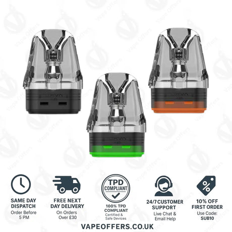 Oxva Xlim Stainless Steel Replacement Pods 