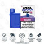 Load image into Gallery viewer, PIXL 8000 Prefilled Vape Pod Blue Cherry Cranberry
