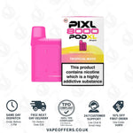 Load image into Gallery viewer, PIXL 8000 Prefilled Vape Pod Tropical Wave

