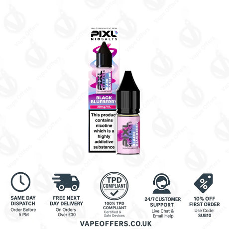 PIXL Black Blueberry Nic Salts