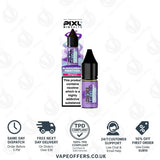 PIXL Blackcurrant Menthol Nic Salts