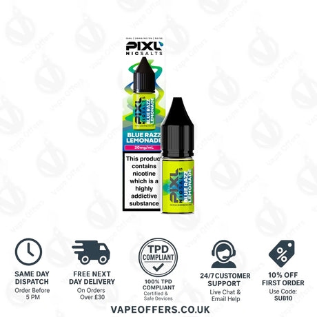 PIXL Blue Razz Lemonade Nic Salts