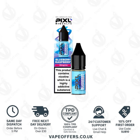 PIXL Blueberry Raspberry Nic Salts