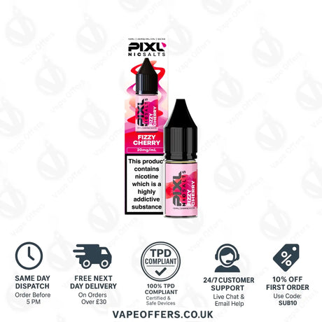 PIXL Fizzy Cherry Nic Salts