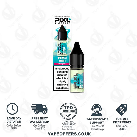 PIXL Fresh Mint Nic Salts