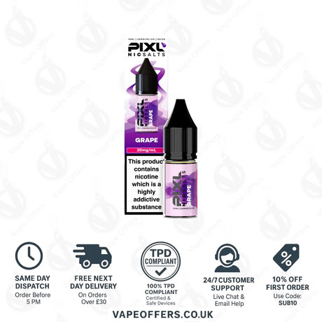 PIXL Grape Nic Salts
