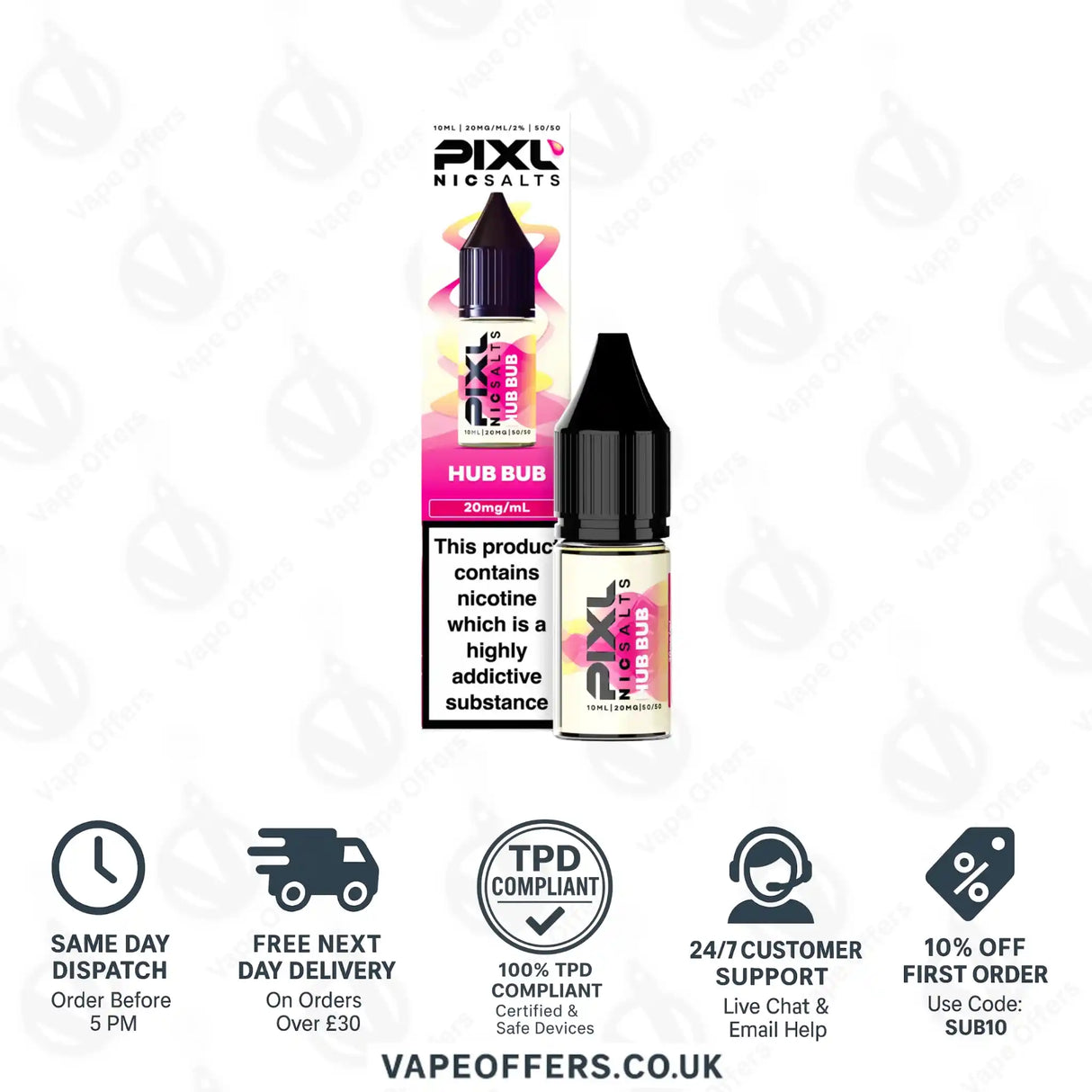 PIXL Hub Bub Nic Salts