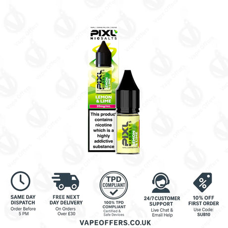 PIXL Lemon Lime Nic Salts