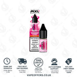 PIXL Strawberry Raspberry Cherry Nic Salts