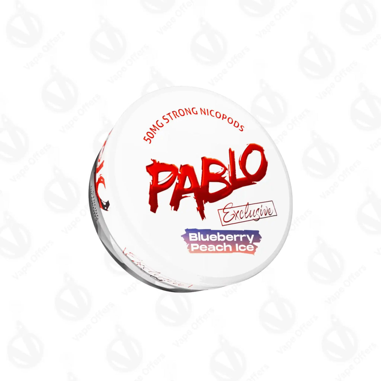 Pablo Blueberry Peach Ice Nicotine Pouches