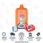 Load image into Gallery viewer, Peach Mango Fumot Digital Box 12000 Puffs Vape
