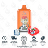 Peach Mango Fumot Digital Box 12000 Puffs Vape