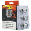 three SMOK V8 X-Baby T6 replacement vape coils