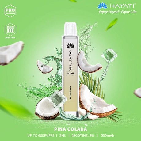 Pina Colada Hayati Pro Mini 600 Puffs