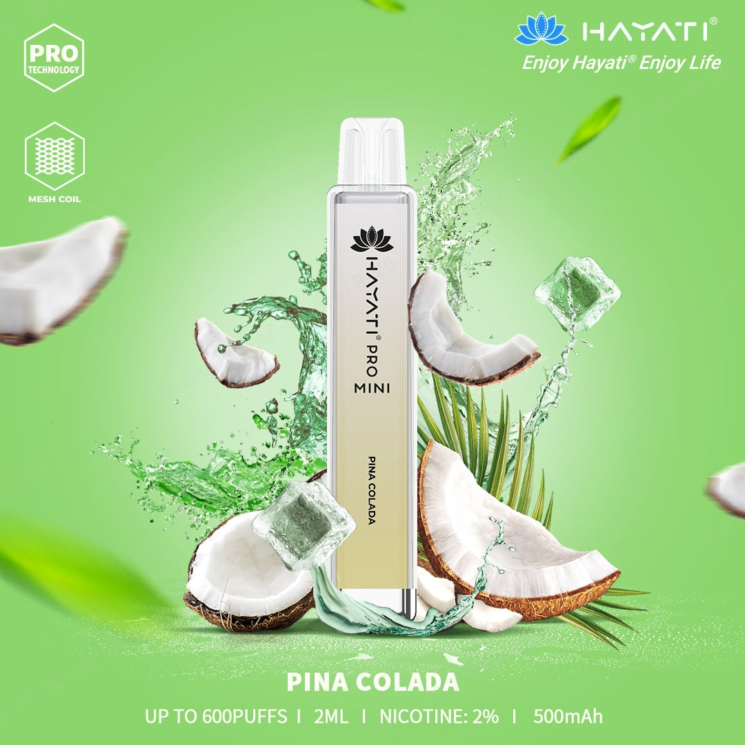 Pina Colada Hayati Pro Mini 600 Puffs