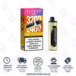 Load image into Gallery viewer, Pineapple Edition Elf Bar 4 in 1 3200 Puffs Prefilled Pod Kit
