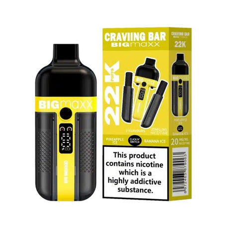 Pineapple Ice & Banana Ice - Craving Bar Big Maxx 22k 
