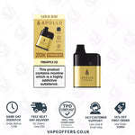 Load image into Gallery viewer, Pineapple Ice Gold Bar Apollo 20K Puffs Pod Vape Kit
