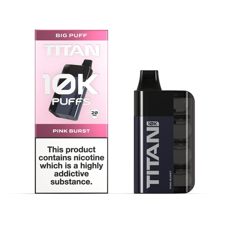 Pink Burst - Titan 10k Puff Disposable Vape 
