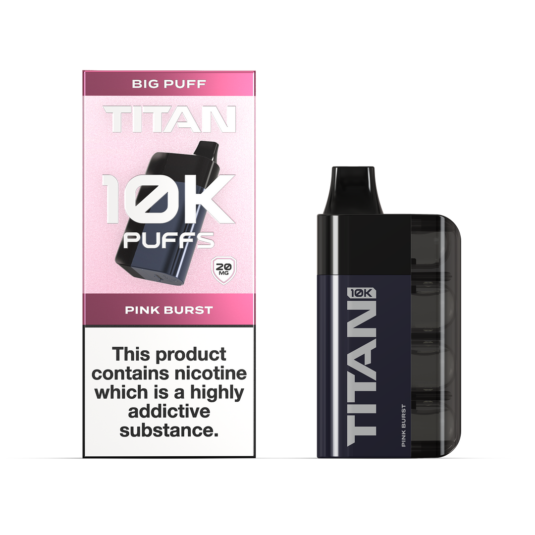 Pink Burst - Titan 10k Puff Disposable Vape 
